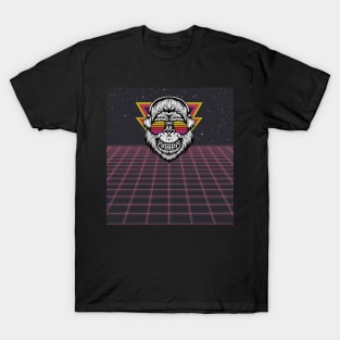 Vaporwave monkey! T-Shirt